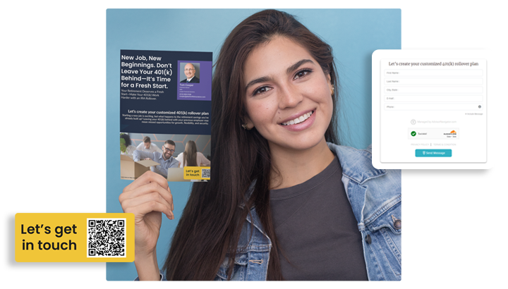 Put your message in their hands. Make real connections.
